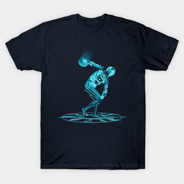 Tron Discobolo T-Shirt by KKTEE